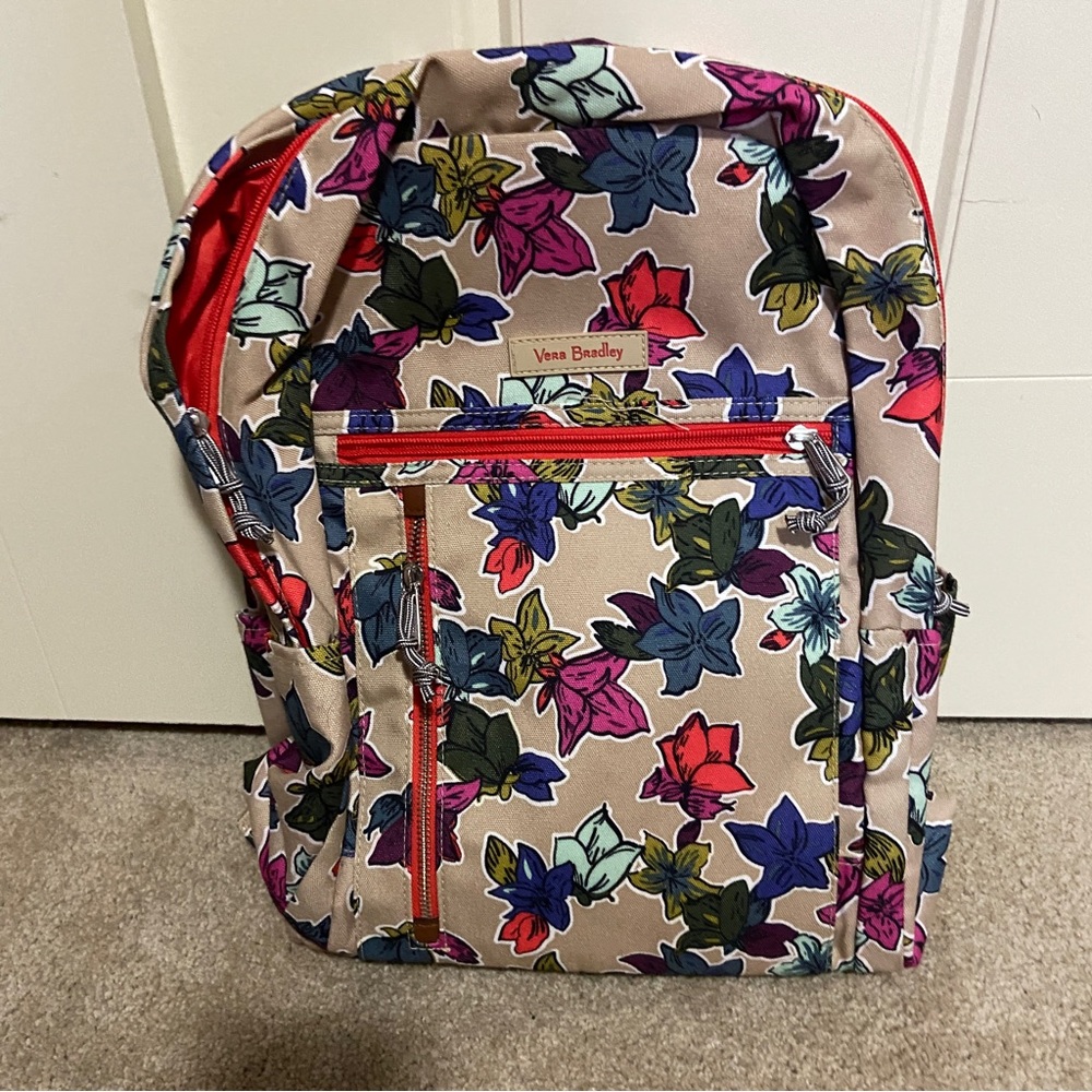 Vera bradley Small Backpack in Falling Flowers Neutral